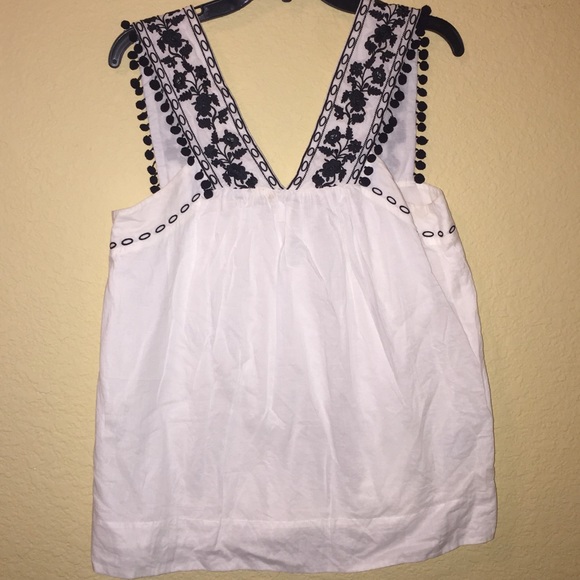 Black and White Summer Top