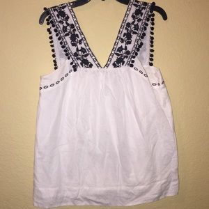Black and White Summer Top