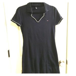 Navy Tommy Hilfiger polo dress