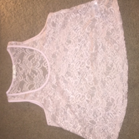 Lace tank