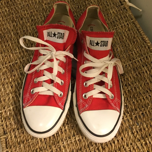 Converse Shoes - Red Chuck Converse