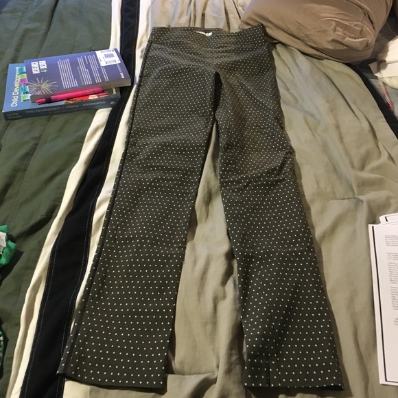 Polka dot Margaret M. Straight leg pant