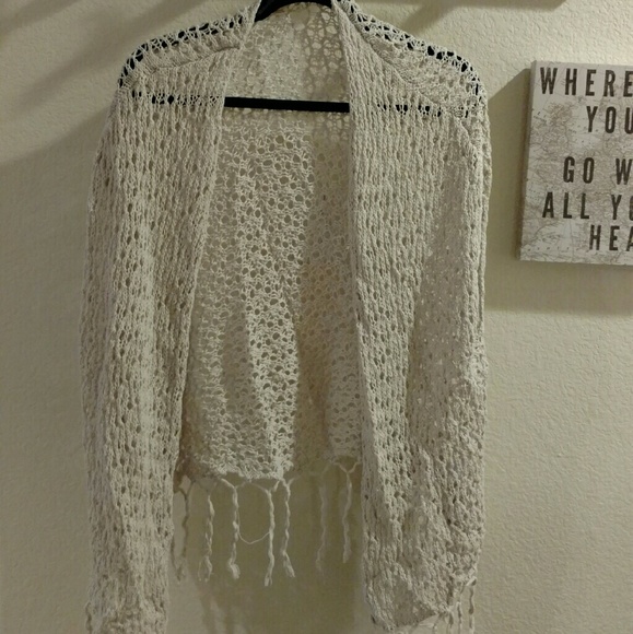 Knit coverup