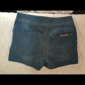 Hudson high waisted denim shorts 27