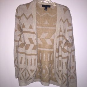 •Aztec Print Cardigan•