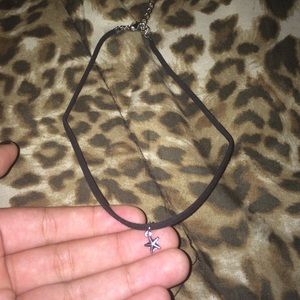 Star choker necklace