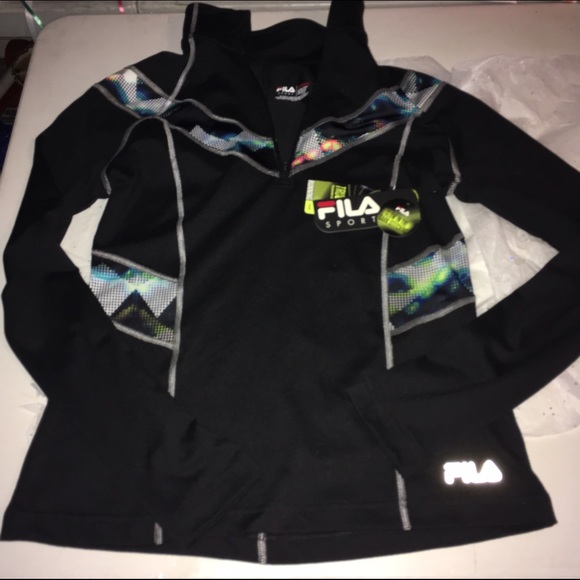 Fila Jackets & Blazers - Fila sport pullover NWT small glow in the dark
