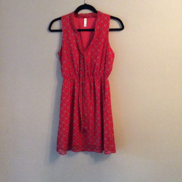 Red Tie Front Dress🎉SALE🎉