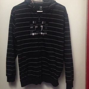 DC zip up hoodie