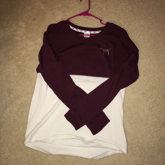 Pink Varsity sweater
