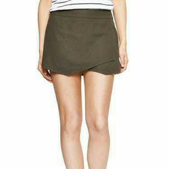 P! New Gap Women's Sarong Shorts skort