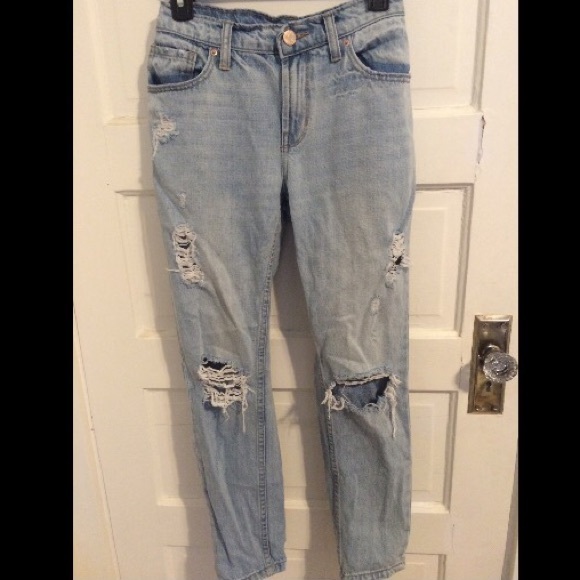 Slim Boyfriend Jeans