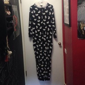 bunny footie pajamas