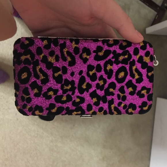Cheetah print wallet