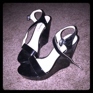 High wedges❤️ cute and comfortable😍