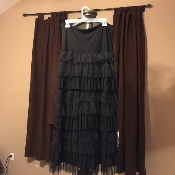 Black tule skirt/dress