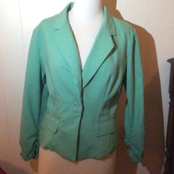 Teal Blazer