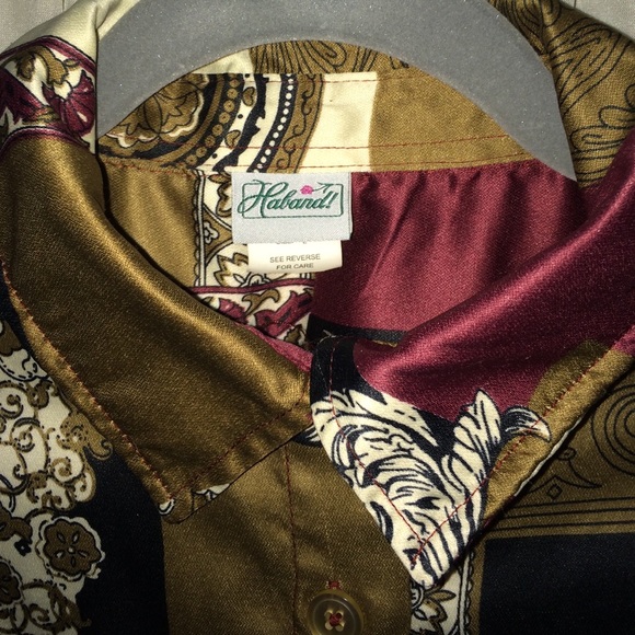 Silk button down - Picture 2 of 3