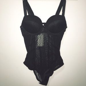 Forever 21 semi see through lingerie/bodysuit NWT