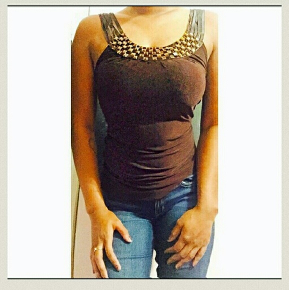 Cute Brown Tank