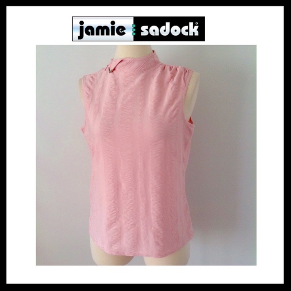 JAMIE SADOCK Pink Sleeveless Top - Picture 1 of 4