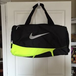 Nike Air Max Duffel Gym Bag Black