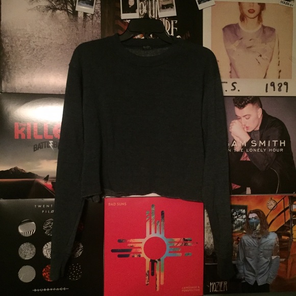john galt cropped hoodie