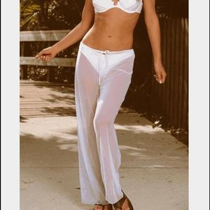 Sheer beach cover up