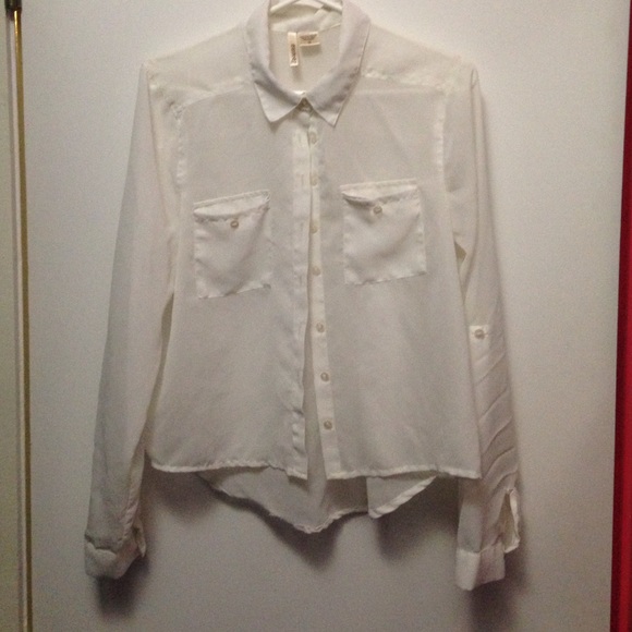 white button up
