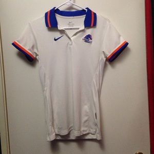 Nike Boise state dri-fit polo shirt
