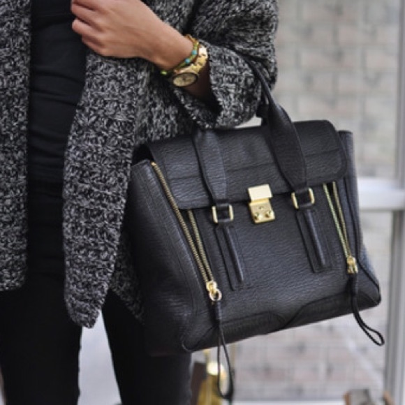 Phillip Lim Black Medium Bag