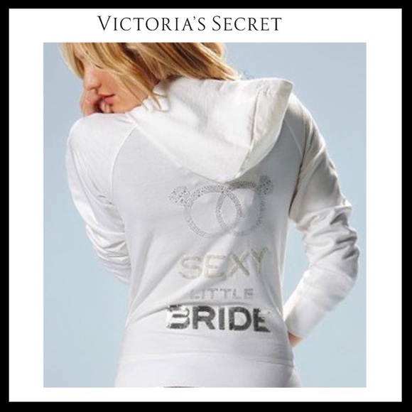 Victoria's Secret Tops - VICTORIA'S SECRET "Sexy Little Bride" Hoodie