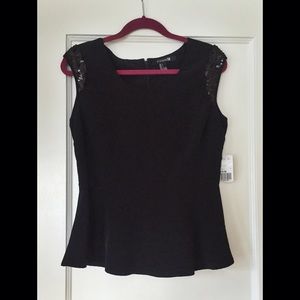 MUST GO! Forever 21 NWT Peplum top