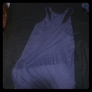 Authentic Lululemon Navy Stripe Tank Top