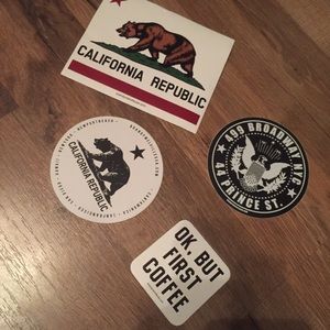 pack of brandy stickers