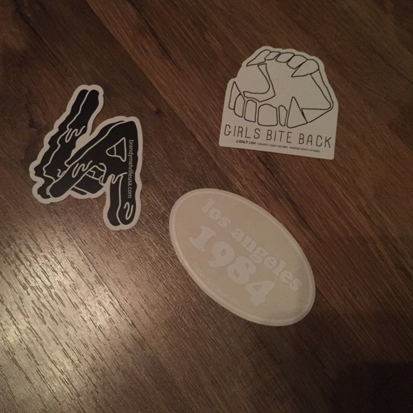 3 brandy stickers