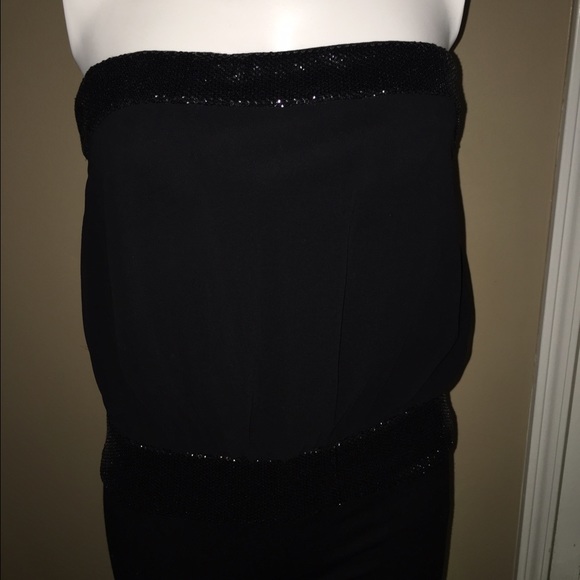 Bebe one piece romper strapless top Leggins pants - Picture 3 of 3