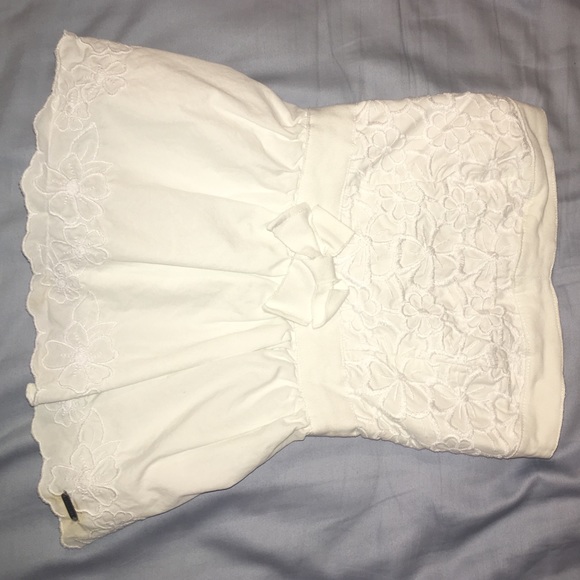 White Hollister Tube Top