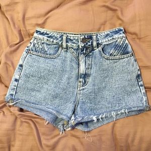 Bullhead High Waisted Shorts