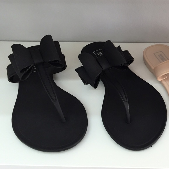 Special Sale📍Black Bow Jelly Sandals - Picture 2 of 4