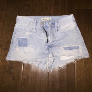 abercrombie ripped shorts