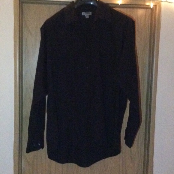 Men's Black Button Down