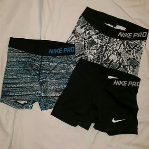 Nike Pros Three Pack