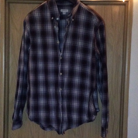 Men's Plaid Button Down