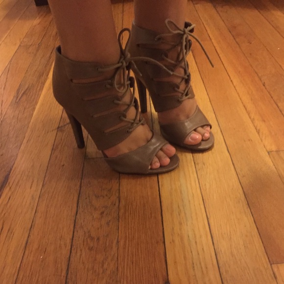 Lace heels