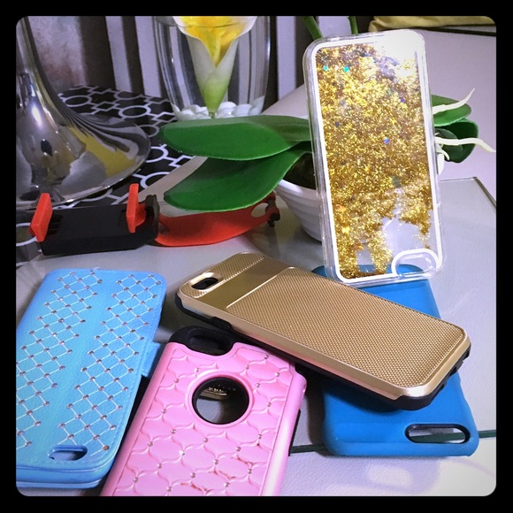 iPhone 6s cover 5 pics also car holders