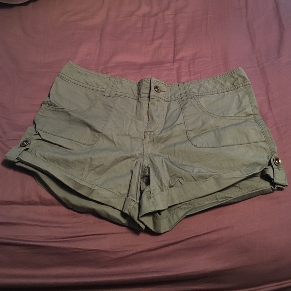 Super Cute Olive Green Shorts