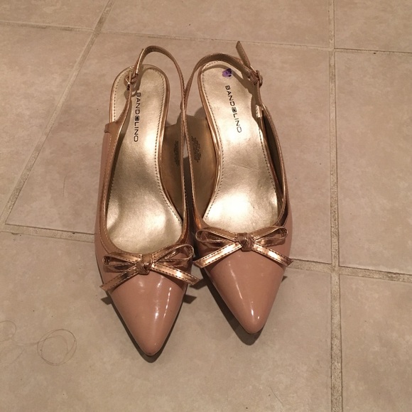 Light pink mini heels