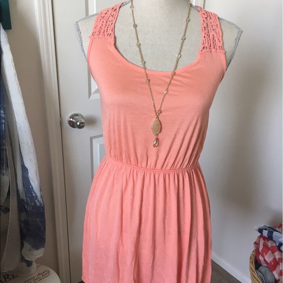 Peach Summer dress - Picture 3 of 5