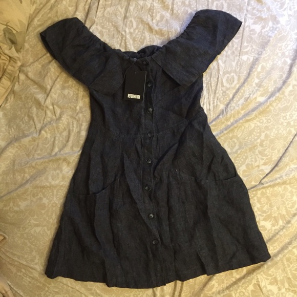 SOLD-Reformation Botanica Dress NWOT - Picture 3 of 4